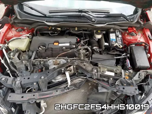 2HGFC2F54HH510019 фото 8