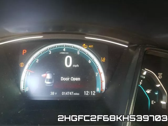 2HGFC2F68KH539703 фото 9