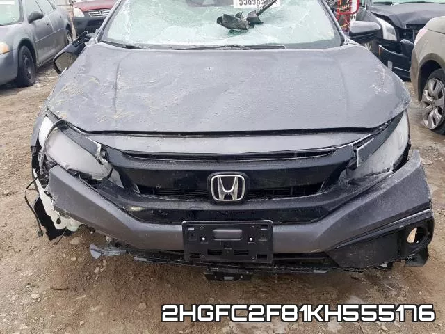 2HGFC2F81KH555176 фото 8
