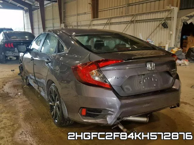 2HGFC2F84KH572876 фото 4