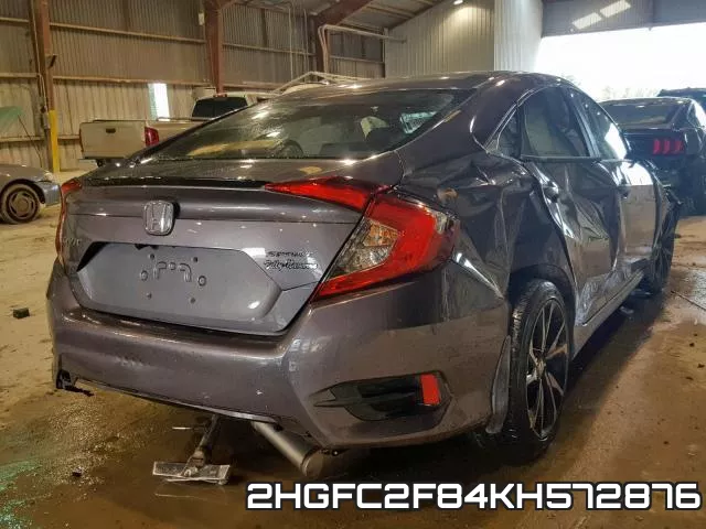 2HGFC2F84KH572876 фото 5