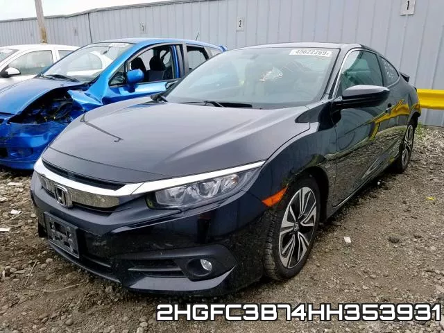 2HGFC3B74HH353931 фото 3