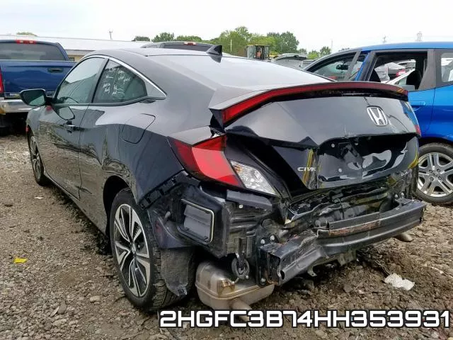2HGFC3B74HH353931 фото 4