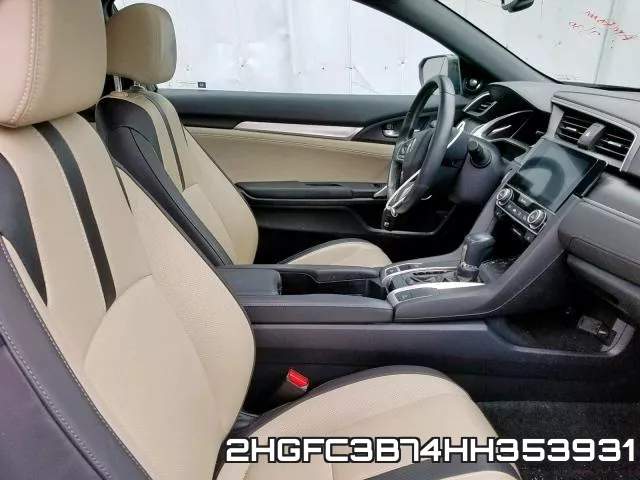2HGFC3B74HH353931 фото 6