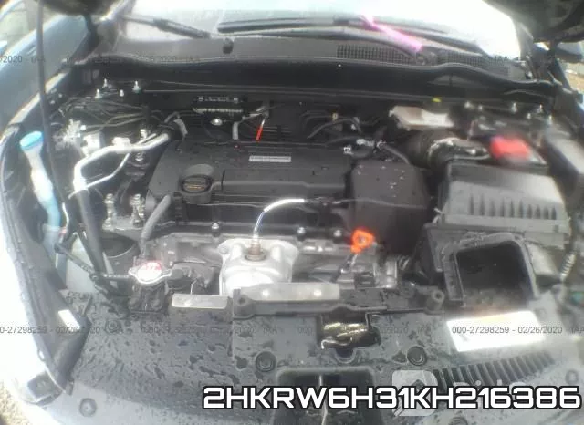 2HKRW6H31KH216386 фото 2