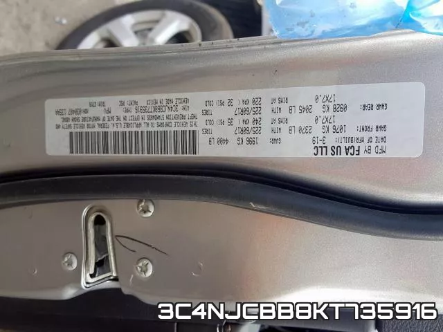 3C4NJCBB8KT735916 фото 2