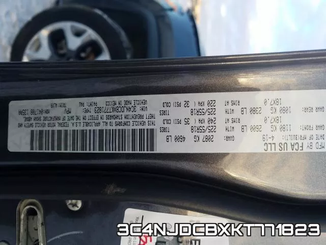 3C4NJDCBXKT771823 фото 2