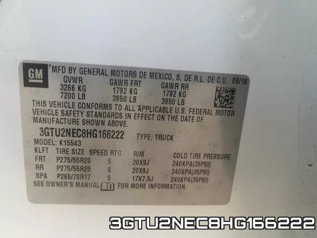3GTU2NEC8HG166222 фото 2