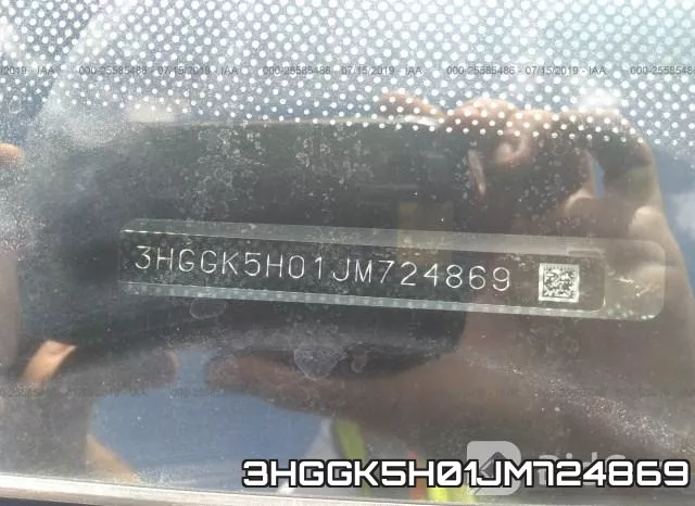 3HGGK5H01JM724869 фото 10