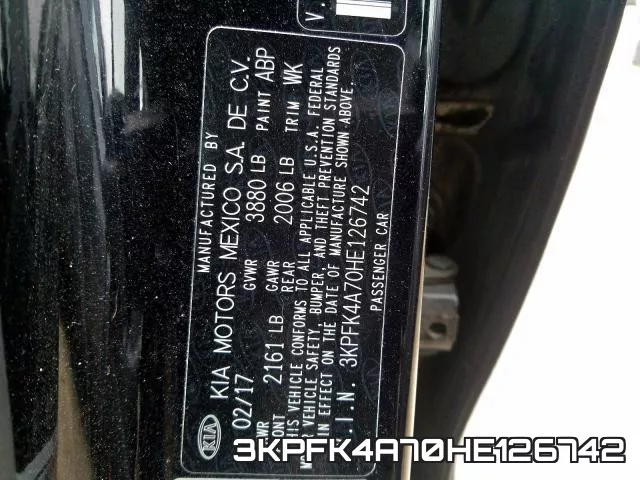 3KPFK4A70HE126742 фото 2