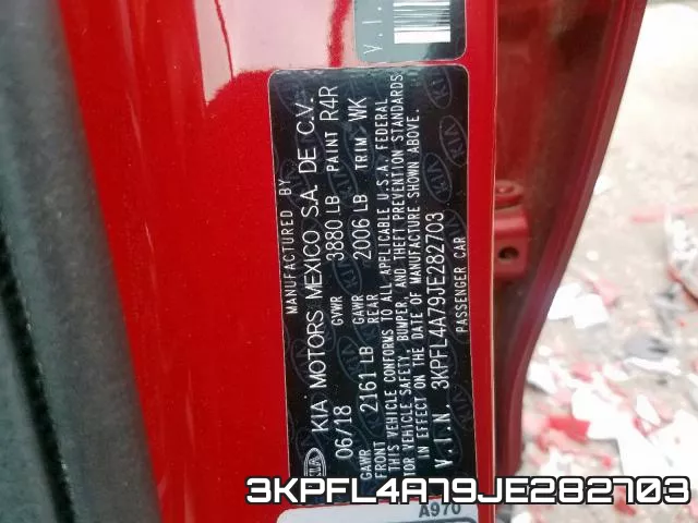 3KPFL4A79JE282703 фото 2