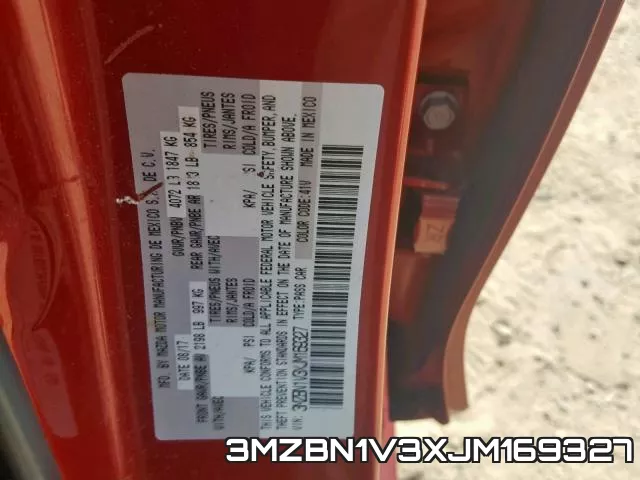 3MZBN1V3XJM169327 фото 2