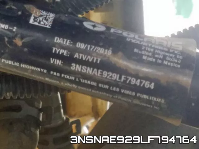3NSNAE929LF794764 фото 2