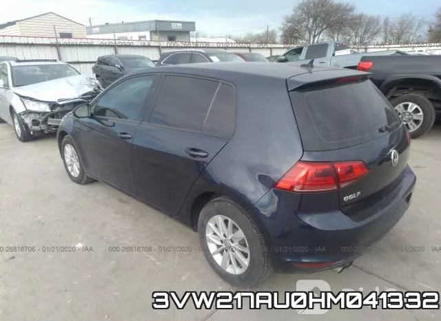 3VW217AU0HM041332 фото 4