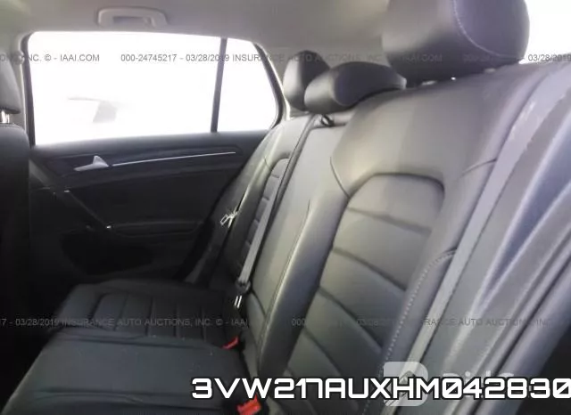 3VW217AUXHM042830 фото 9