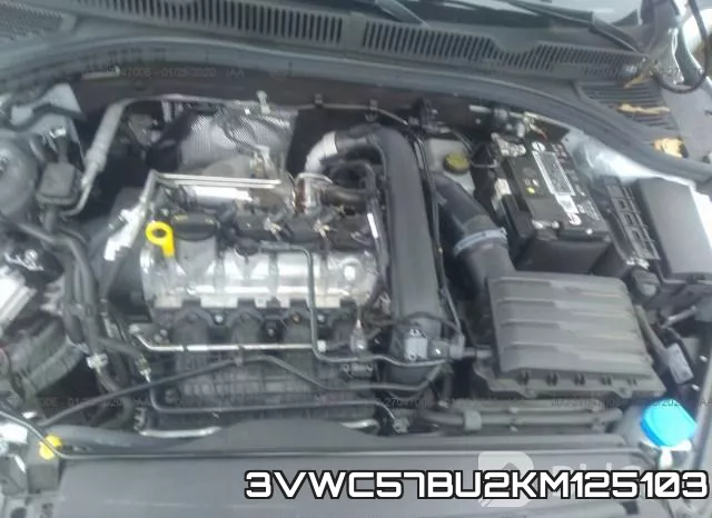 3VWC57BU2KM125103 фото 2
