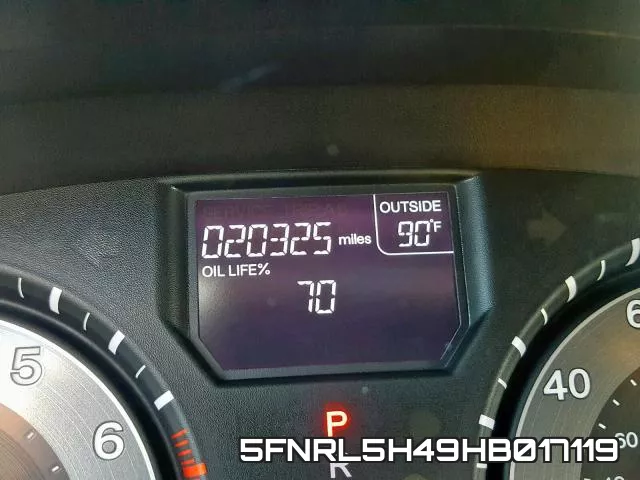 5FNRL5H49HB017119 фото 9