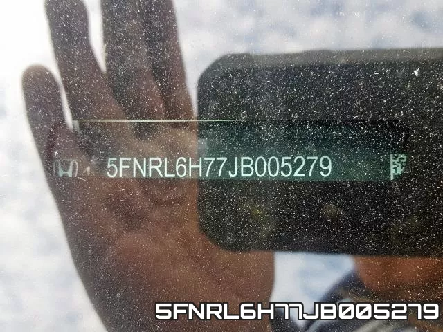 5FNRL6H77JB005279 фото 2