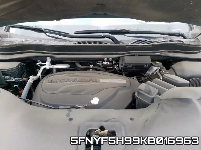 5FNYF5H99KB016963 фото 8