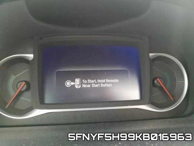 5FNYF5H99KB016963 фото 9