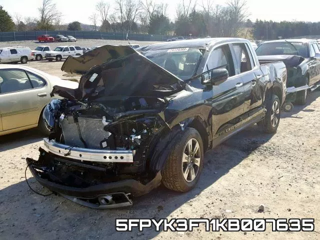5FPYK3F71KB007635 фото 3
