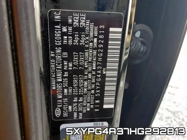 5XYPG4A37HG292813 фото 2
