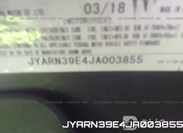 JYARN39E4JA003855 фото 2
