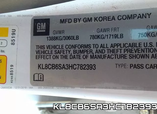 KL8CB6SA3HC782393 фото 10