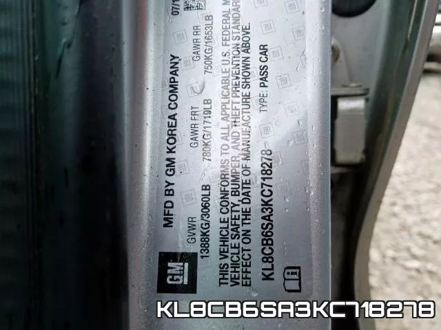 KL8CB6SA3KC718278 фото 2