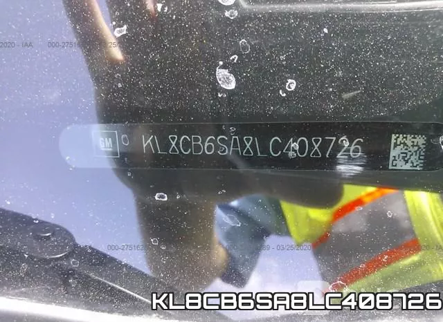 KL8CB6SA8LC408726 фото 10
