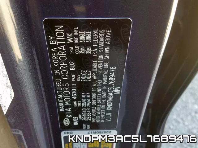 KNDPM3AC5L7689476 фото 2