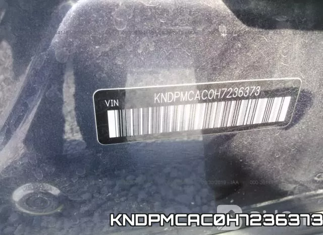 KNDPMCAC0H7236373 фото 10