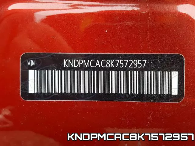 KNDPMCAC8K7572957 фото 2