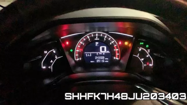 SHHFK7H48JU203403 фото 2