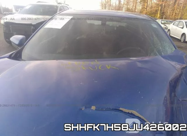 SHHFK7H58JU426002 фото 2