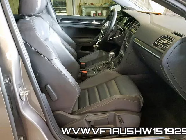 WVWVF7AU5HW151925 фото 6