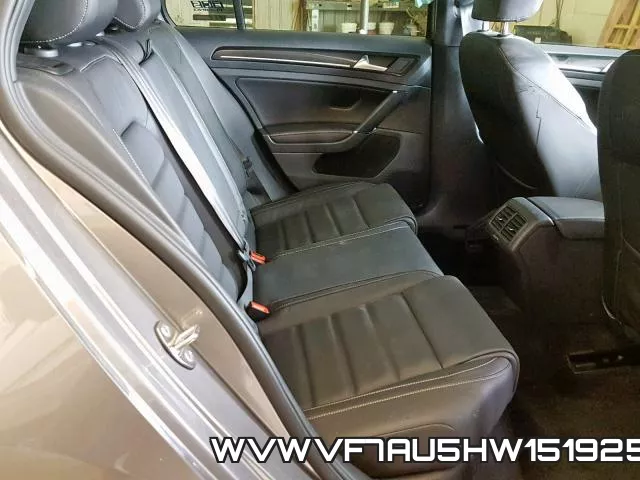 WVWVF7AU5HW151925 фото 7