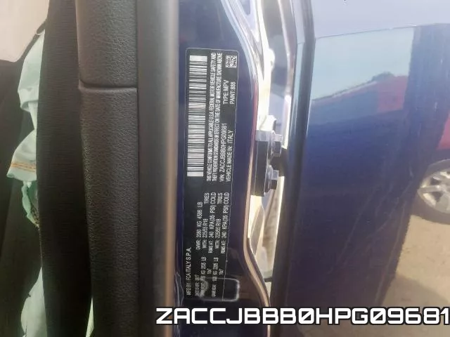 ZACCJBBB0HPG09681 фото 2
