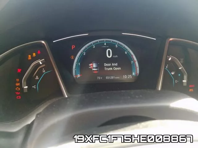 19XFC1F75HE008867 фото 9