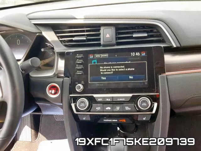 19XFC1F75KE209739 фото 10