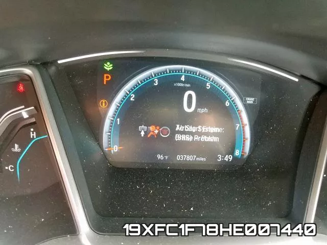 19XFC1F78HE007440 фото 9