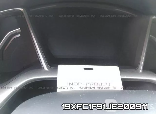 19XFC1F91JE200911 фото 8