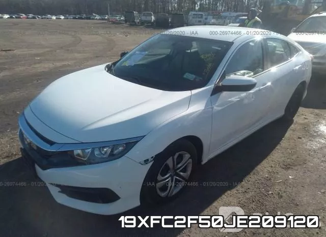 19XFC2F50JE209120 фото 3