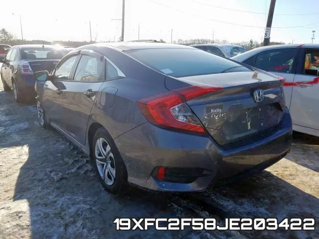 19XFC2F58JE203422 фото 4