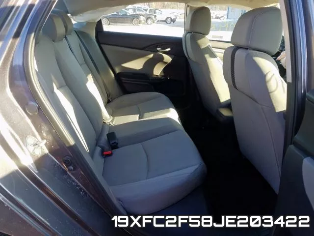 19XFC2F58JE203422 фото 7