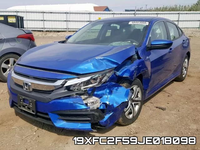 19XFC2F59JE018098 фото 3