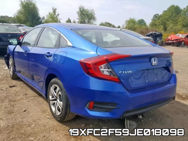19XFC2F59JE018098 фото 4