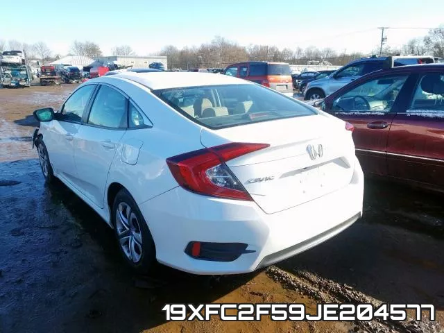 19XFC2F59JE204577 фото 4