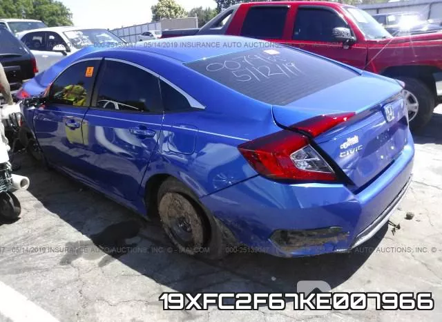 19XFC2F67KE007966 фото 4