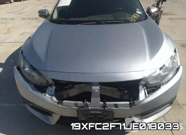 19XFC2F71JE018033 фото 7
